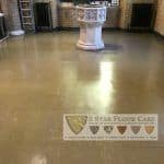 After vinyl floor cleaning & Polishing