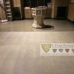 Vinyl floor polishing