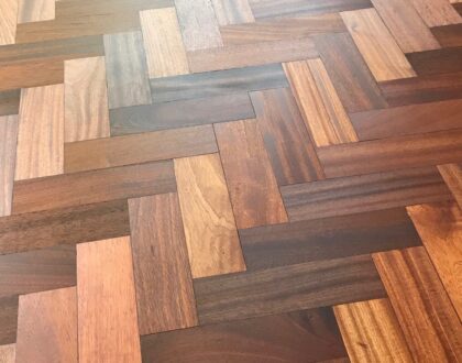 Hardwood Floor After Oiling